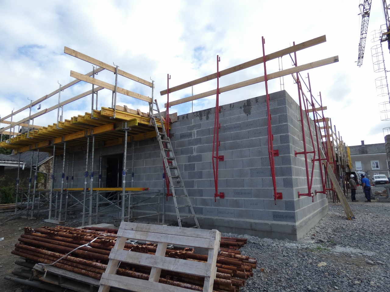 Chantier du PSLA à Trévières Chantier du PSLA à Trévières