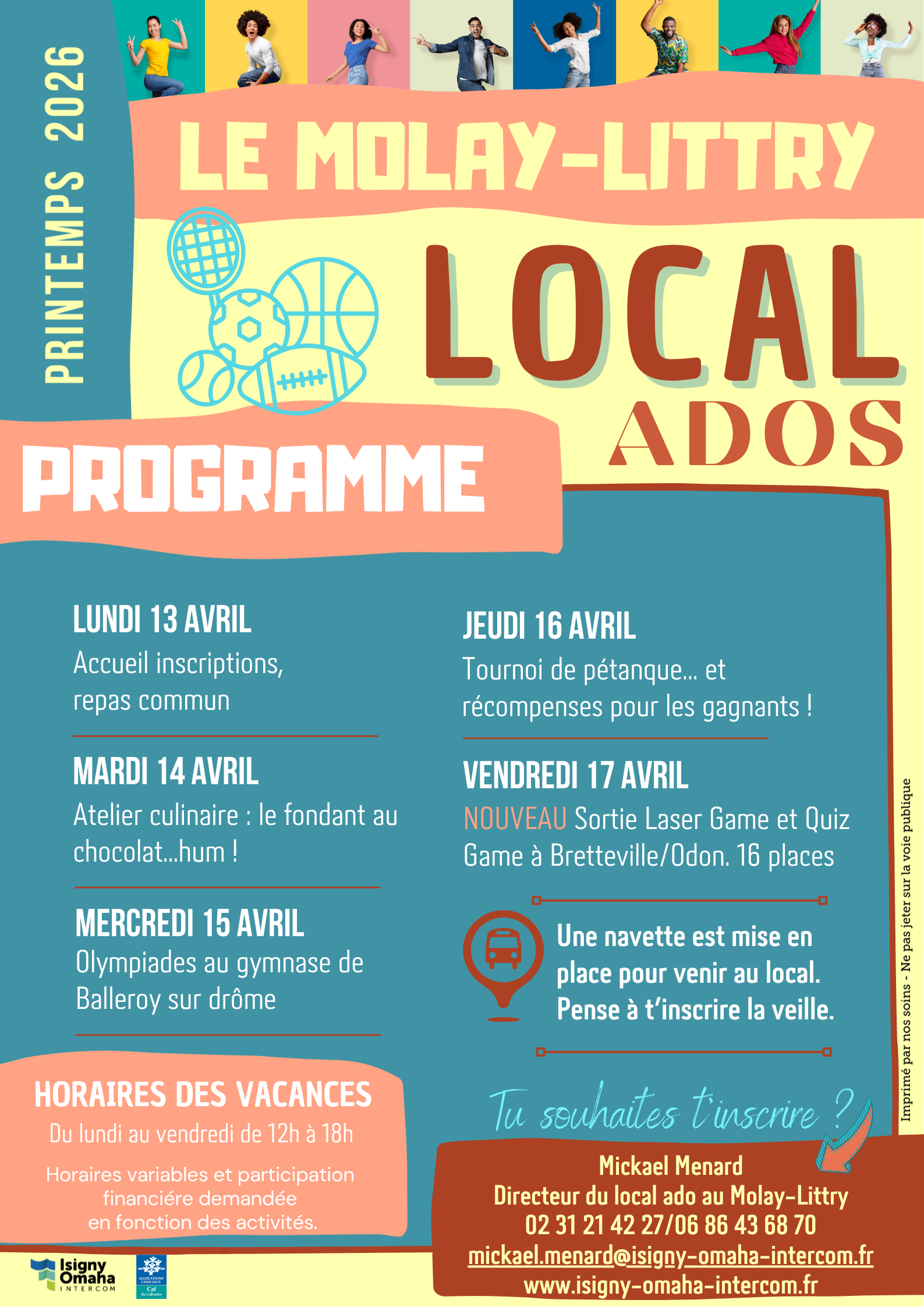 Programme local ados PRINTEMPS (sem1)