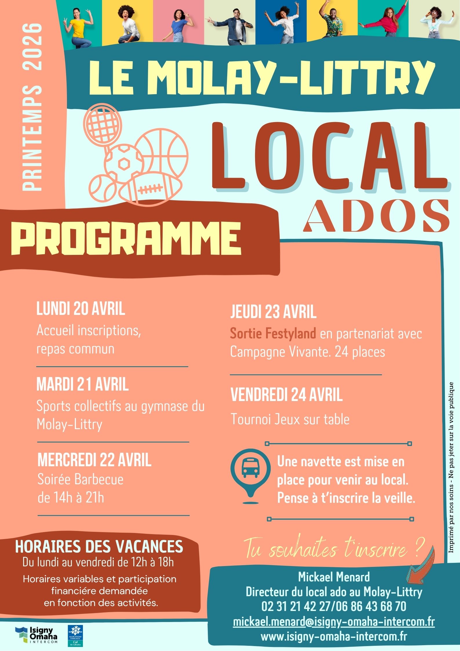Programme local ados PRINTEMPS (sem2)